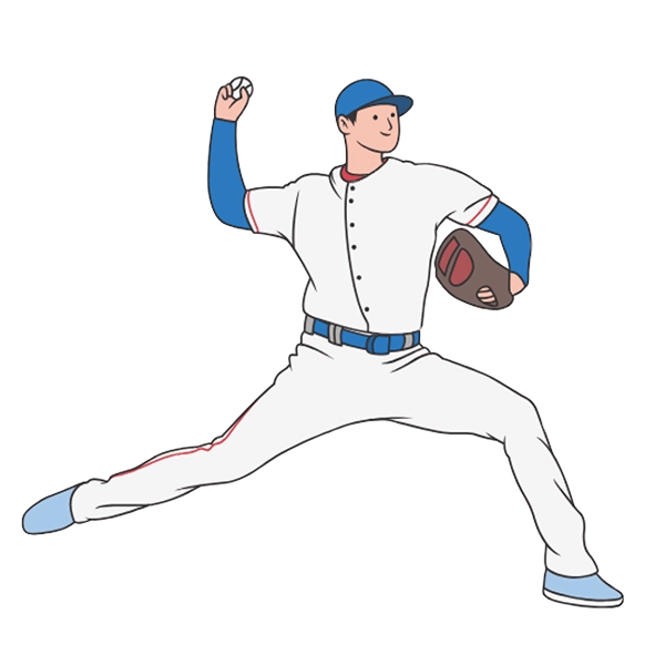 野球の投球フォーム