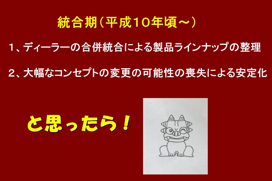 統合期(平成10年頃～)